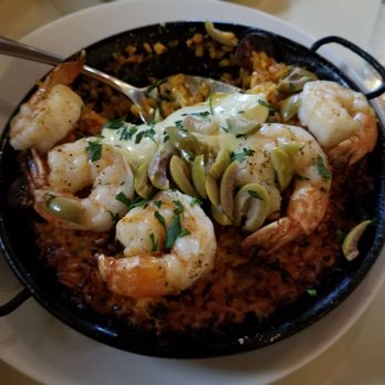The Well - Classic Paella w/shrimp and chorizo - Bars Near Me - Oakland, California