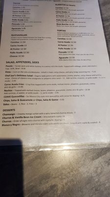 Menu photo 3 La Reforma Brewery Albuquerque, NM