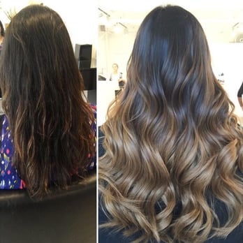 Lior Malka Salon - my beautiful Fall 2015 hair! color, cut, and tape in extensions by Ian Fland - Hair Stylists Near Me - New York, New York