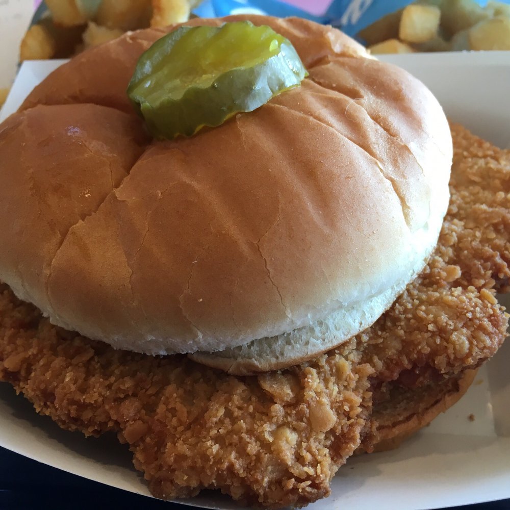Culver's - Pork Tenderloin Sandwich - Fast Food Near Me - Norfolk, Nebraska