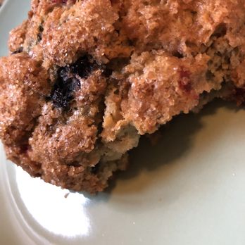 Clear Flour Bakery - Blueberry Currant Scone (wheat flour) - fantastic - Bakeries Near Me - Brookline, Massachusetts Clear Flour Bakery - Blueberry Currant Scone (wheat flour) - fantastic - Bakeries Near Me - Brookline, Massachusetts