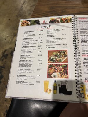 Menu photo 2 Sabor Latino Restaurant Birmingham, AL