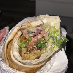 Shamis Wraps - Shish Kabab & Falafel Wrap