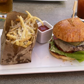 Knotty Barrel - Knotty Burger with pickles. - Gastropubs Near Me - San Diego, California Knotty Barrel - Knotty Burger with pickles. - Gastropubs Near Me - San Diego, California