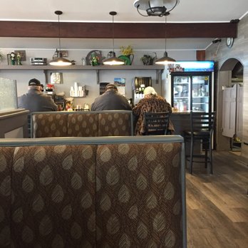 Village Cafe - diners sitting at the counter - Cafes Near Me - North Dartmouth, Massachusetts Village Cafe - diners sitting at the counter - Cafes Near Me - North Dartmouth, Massachusetts