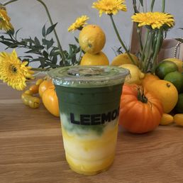 Mango Matcha Latte