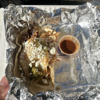 Sopa De Fideo - Salsa is delicious homemade. - Food Trucks Near Me - Austin, Texas
