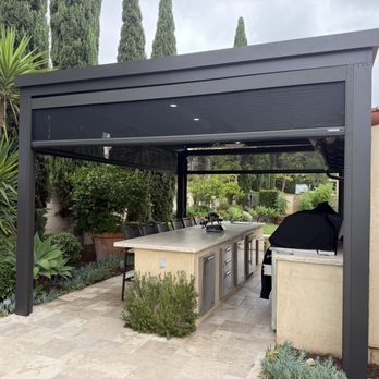 Smart Patio Plus - Bbq Pergola - Patio Coverings Near Me - Fountain Valley, California