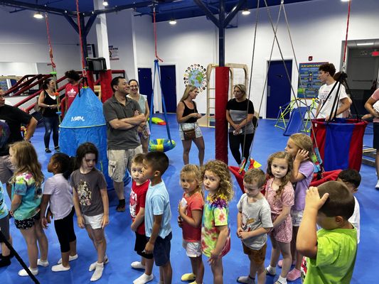 Specially-designed Indoor Playcentre with Sensory Play Equipment - We Rock the Spectrum – Bergen, NJ was founded to provide a place for children of all ability levels to play and grow together. As the only kid’s gym that offers an inclusive philosophy, we have found all children can benefit from our uniquely designed sensory equipment that is specifically designed to aid children with sensory processing disorders. However, in our experience, all children are able to benefit greatly from this equipment and by allowing children of all ability levels to play together they are able to learn a great deal from each other and become the best motivation for success on every level.
The staff at We Rock the Spectrum – Bergen, NJ are comprised of the most caring, understanding, and energetic people around. We have a host of staffers and volunteers who come to us in order to assist our gym and its goal of aiding children with special needs in growing beyond the expectations of doctors and therapists. Often a therapist for a child with special needs will attend the gym with the children in order to observe and provide their therapy while using the equipment in our gym. This allows kids the access they want to the amazing equipment while the therapist is able to take advantage of the support and availability of the staff and equipment which might not be present in other settings. Specially-designed Indoor Playcentre with Sensory Play Equipment - We Rock the Spectrum – Bergen, NJ was founded to provide a place for children of all ability levels to play and grow together. As the only kid’s gym that offers an inclusive philosophy, we have found all children can benefit from our uniquely designed sensory equipment that is specifically designed to aid children with sensory processing disorders. However, in our experience, all children are able to benefit greatly from this equipment and by allowing children of all ability levels to play together they are able to learn a great deal from each other and become the best motivation for success on every level.
The staff at We Rock the Spectrum – Bergen, NJ are comprised of the most caring, understanding, and energetic people around. We have a host of staffers and volunteers who come to us in order to assist our gym and its goal of aiding children with special needs in growing beyond the expectations of doctors and therapists. Often a therapist for a child with special needs will attend the gym with the children in order to observe and provide their therapy while using the equipment in our gym. This allows kids the access they want to the amazing equipment while the therapist is able to take advantage of the support and availability of the staff and equipment which might not be present in other settings.