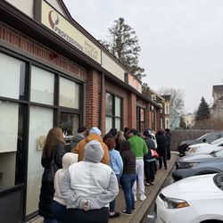 Dar Rafiki’s - Line on the weekend at 1115am