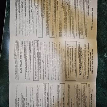 Egghead's Restaurant - Menu 1 - Breakfast & Brunch Near Me - Fort Bragg, California