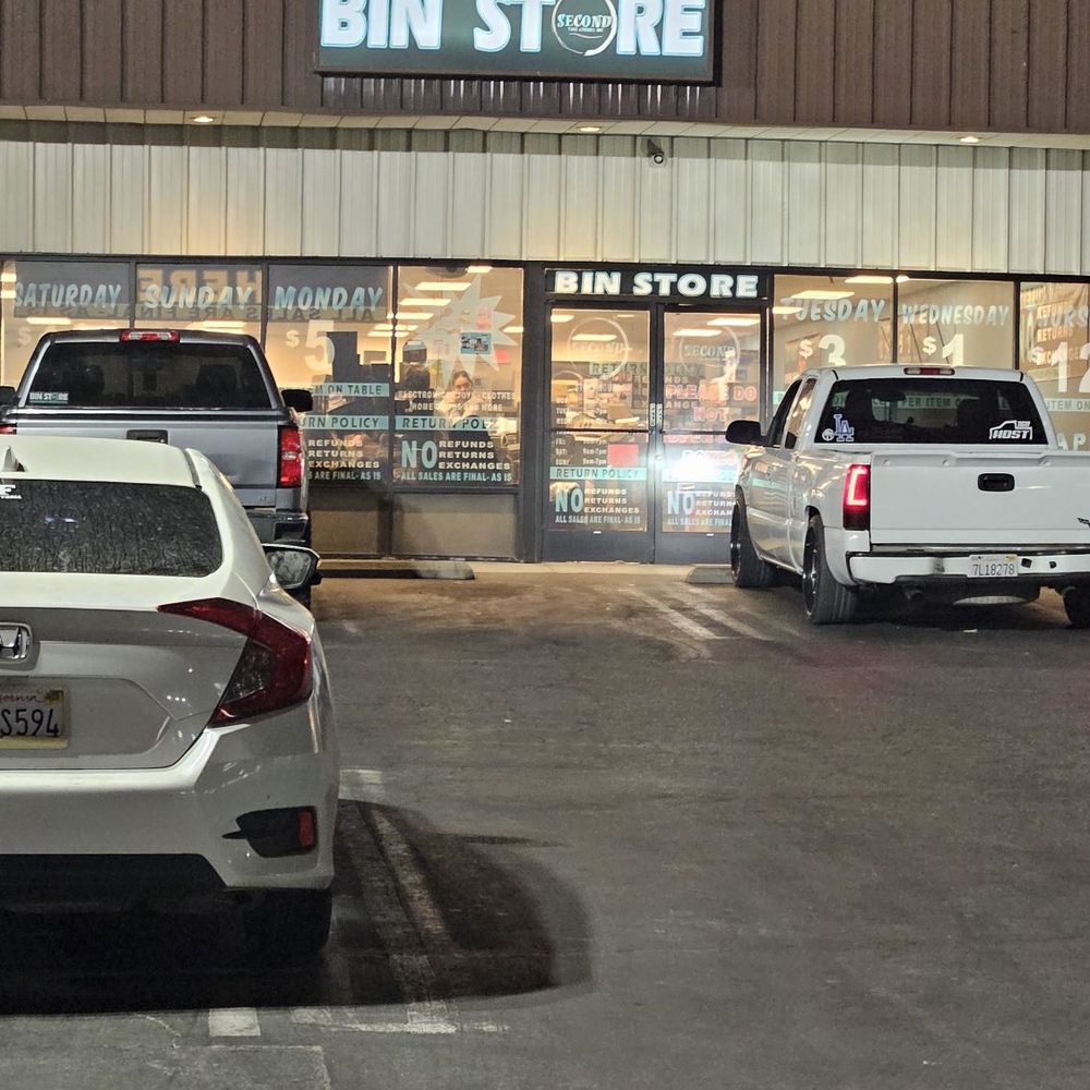 Second Time Around Bin Store - When I asked for the address they would not give me the address so I had to look it up and wanted to make sure I got the right location - Discount Store Near Me - Hesperia, California Second Time Around Bin Store - When I asked for the address they would not give me the address so I had to look it up and wanted to make sure I got the right location - Discount Store Near Me - Hesperia, California