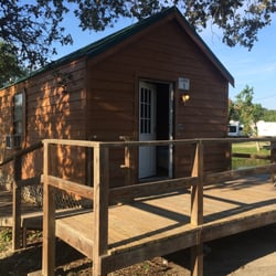 Raintree RV Park - Cozy Cabin. Bedrooms: 1, Bathrooms: 1, Sq. Feet: 240, Length: 20, Width: 12