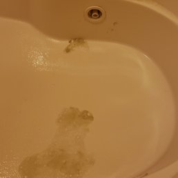 The dark stuff is what came out of the jets after I cleaned it. The dark stuff is what came out of the jets after I cleaned it.