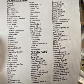The Thirsty Armadillo - Menu 2 - Coffee & Tea Near Me - Buchanan Dam, Texas