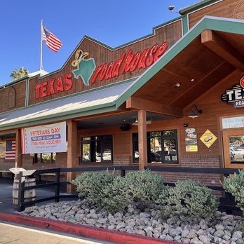 Texas Roadhouse - Outside during the day - American Near Me - Corona, California Texas Roadhouse - Outside during the day - American Near Me - Corona, California