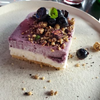 Evo - Blueberry Semifreddo (Basil, Shortbread, Vanilla)
Outrageously good! - Tapas/Small Plates Near Me - Portland, Maine Evo - Blueberry Semifreddo (Basil, Shortbread, Vanilla)
Outrageously good! - Tapas/Small Plates Near Me - Portland, Maine