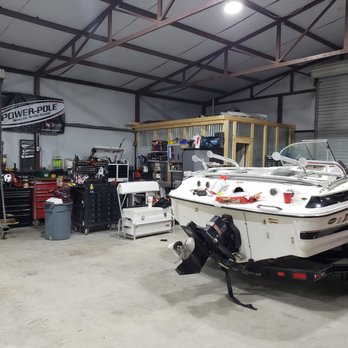 The Boat Shop - Inside Shop - Boat Repair Near Me - Hutto, Texas The Boat Shop - Inside Shop - Boat Repair Near Me - Hutto, Texas