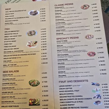 Osteria al Casareccio - Pizza menu here - Italian Near Me - Palermo, Pennsylvania
