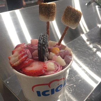 ICICLES - It's A Rasp! The freshly toasted marshmallows are THE BEST! - Ice Cream & Frozen Yogurt Near Me - San Mateo, California ICICLES - It's A Rasp! The freshly toasted marshmallows are THE BEST! - Ice Cream & Frozen Yogurt Near Me - San Mateo, California