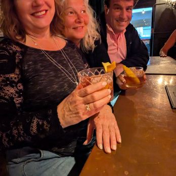 The Whiskey Bar & Grill - Birthday girl and her cocktail - American Near Me - Cleveland, Ohio The Whiskey Bar & Grill - Birthday girl and her cocktail - American Near Me - Cleveland, Ohio