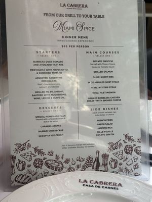 Menu photo 2 La Cabrera Miami, FL Menu photo 2 La Cabrera Miami, FL