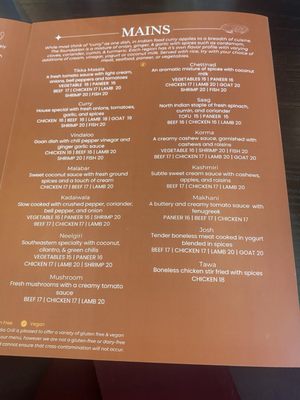 Menu photo 3 Saffron Indian Grill & Bar Eagan, MN