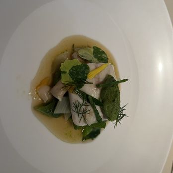 Core by Clare Smyth - Seabass - British Near Me - London, XGL Core by Clare Smyth - Seabass - British Near Me - London, XGL