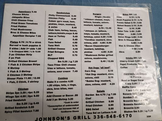 Johnson's Family Grill by null