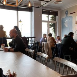 Café Jacques - Interior looking towards seafront