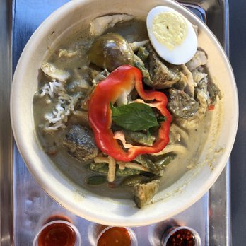 Crushcraft Thai Eats - Kheo wan: Green curry - Thai Near Me - Dallas, Texas
