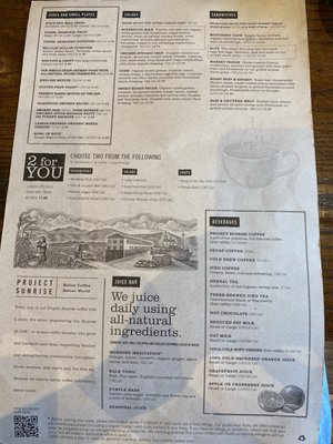 Menu photo 5 First Watch Montvale, NJ