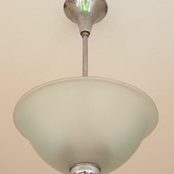 Ehrat & Partner GmbH - Ein untypischer Auftrag für Ehrat & Partner: Verdeckte Deckenhalterung für eine Art- Deco-Leuchte. (Hier nicht sichtbar).