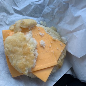 Bojangles - a sandwich with cheese and breadcrumbs - Fast Food Near Me - Supply, North Carolina