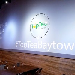 Top Tea Restaurant - They've done wall for themselves