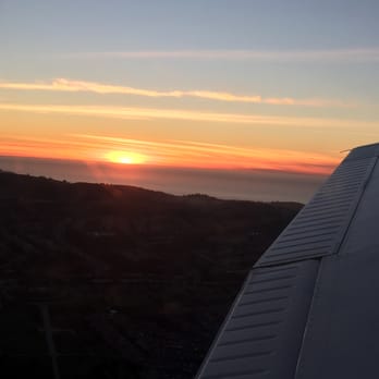 Fly Bay Area - Our "Sunset" flight - 2 minutes into the flight, the sun has already set. :( - Flight Instruction Near Me - San Carlos, California Fly Bay Area - Our "Sunset" flight - 2 minutes into the flight, the sun has already set. :( - Flight Instruction Near Me - San Carlos, California