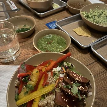 bartaco Seaport - ahi tuna rice bowl - Tacos Near Me - Boston, Massachusetts