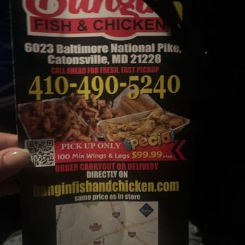Bangin’ Fish & Chicken - Chicken Wings Near Me - Catonsville, Maryland Bangin’ Fish & Chicken - Chicken Wings Near Me - Catonsville, Maryland