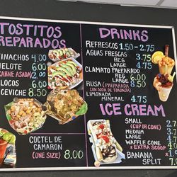 La Michoacana - Menu 2 of 2