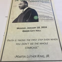 City Of Greer - MLK Luncheon