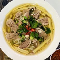 Net Viet - Duck bamboo shoots soup