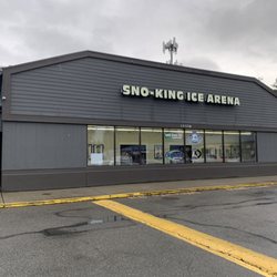 Sno-King Ice Arena - Kirkland - Main entrance and exit, Thursday 7 December 2023.