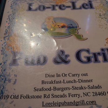 Lo-Re-Lei Pub & Grill - LO-RE-LEI PUB & GRILL - Seafood Near Me - Sneads Ferry, North Carolina