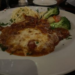 Veal parmigiana Veal parmigiana