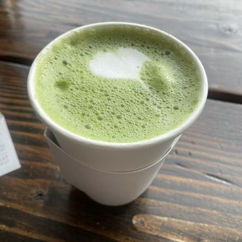 City League Coffee Roasters - Pistacio Matcha Latte - Coffee Roasteries Near Me - Brooklyn, New York