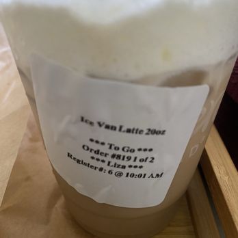 Panera Bread - Iced Madagascar Vanilla Latte - Sandwiches Near Me - San Jose, California