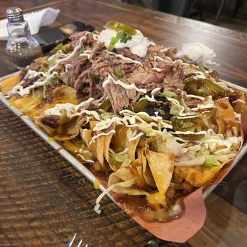 Old 76 Smokehouse - Loaded Nachos - Barbeque Near Me - Branson, Missouri