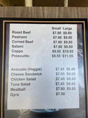 Menu photo 8 Roma Deli San Bruno, CA