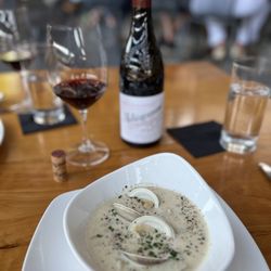 Silo Terrace Oyster Bar - Clam chowder