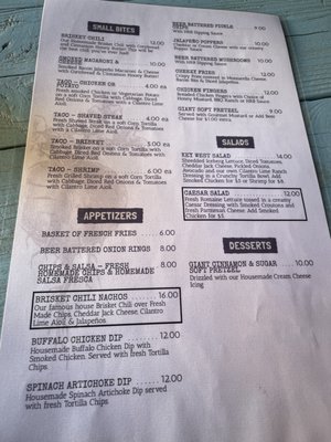 Menu photo 1 Housatonic River Brewing New Milford, CT Menu photo 1 Housatonic River Brewing New Milford, CT